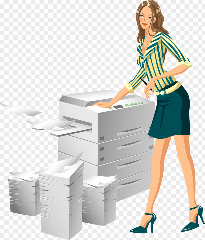 Woman Business Drawing PNG