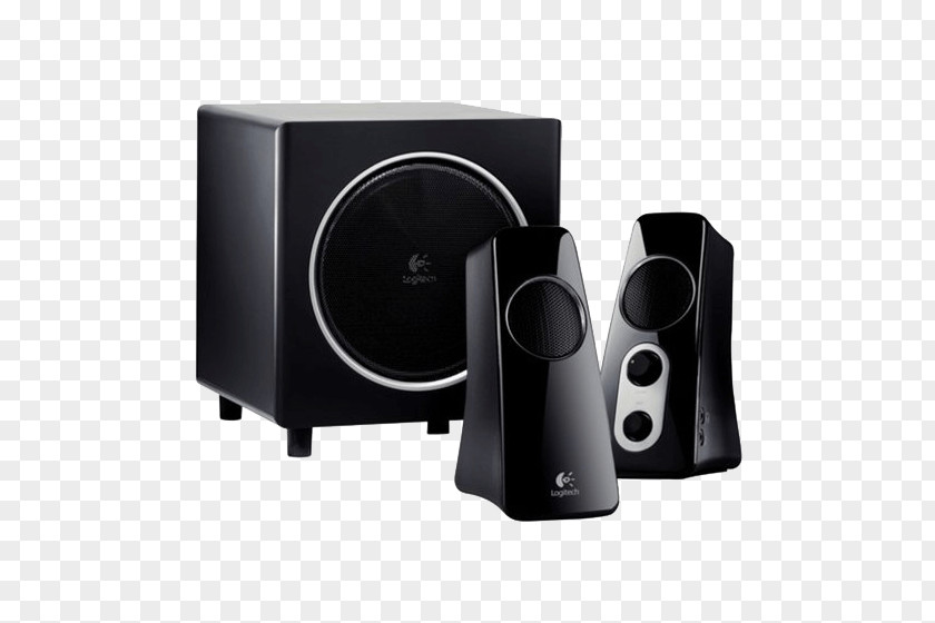 Audio Speakers Loudspeaker Computer Logitech Subwoofer Headphones PNG