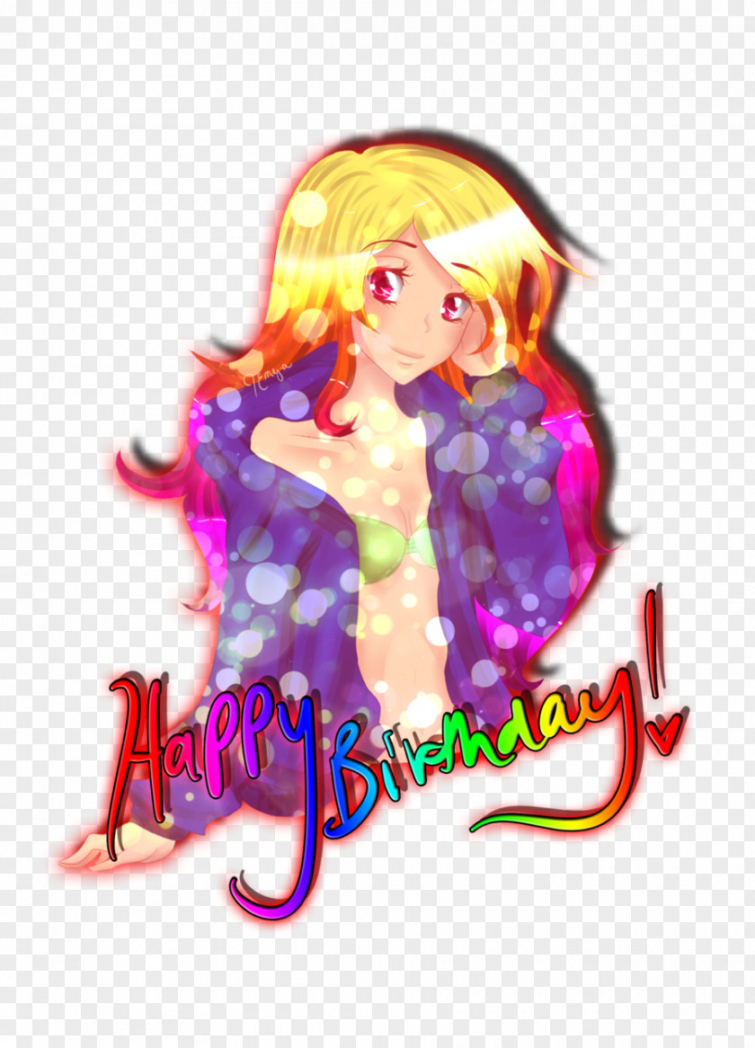 Birthday Gif Clip Art Illustration Barbie Desktop Wallpaper Pink M PNG