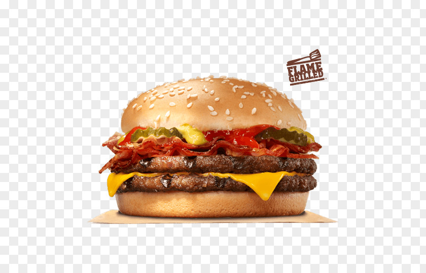Burger King Hamburger Whopper Cheeseburger Bacon PNG