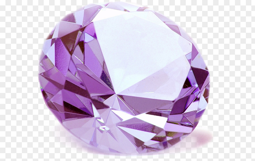 Purple Amethyst Gemstone Diamond Jewellery PNG