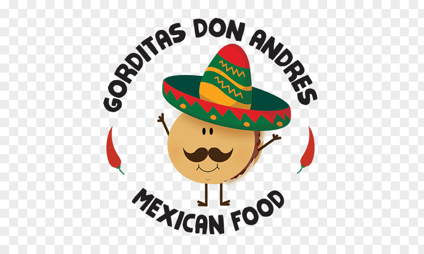 Restaurante Gorditas Don Andres Logo Food Hat Font PNG