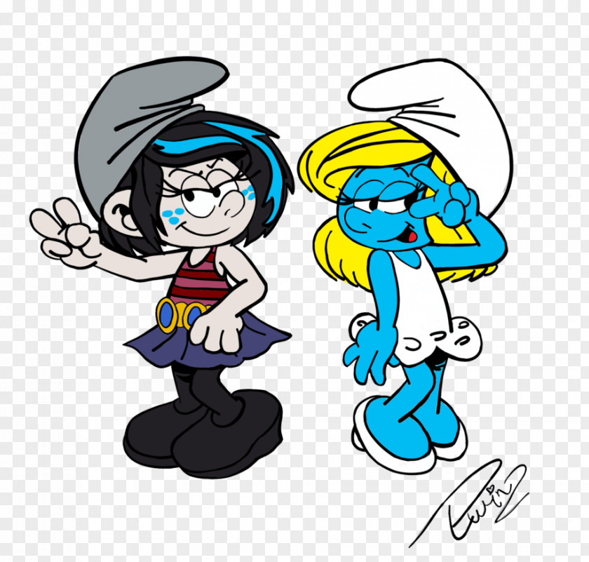 Smurfette Grouchy Smurf Vexy Papa Baby PNG