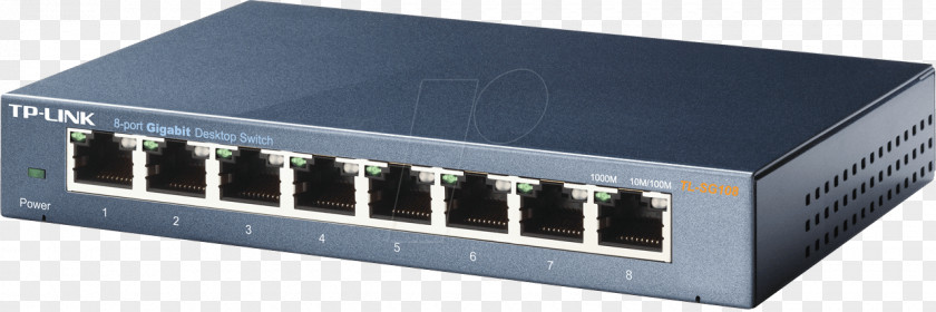 Tplink Gigabit Ethernet Network Switch Power Over TP-Link Port PNG