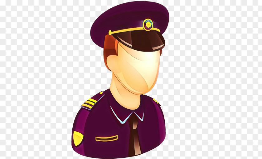 Uniform Peaked Cap Police PNG