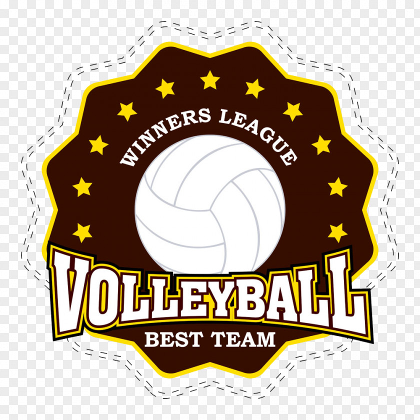 Volleyball Sport Logo PNG