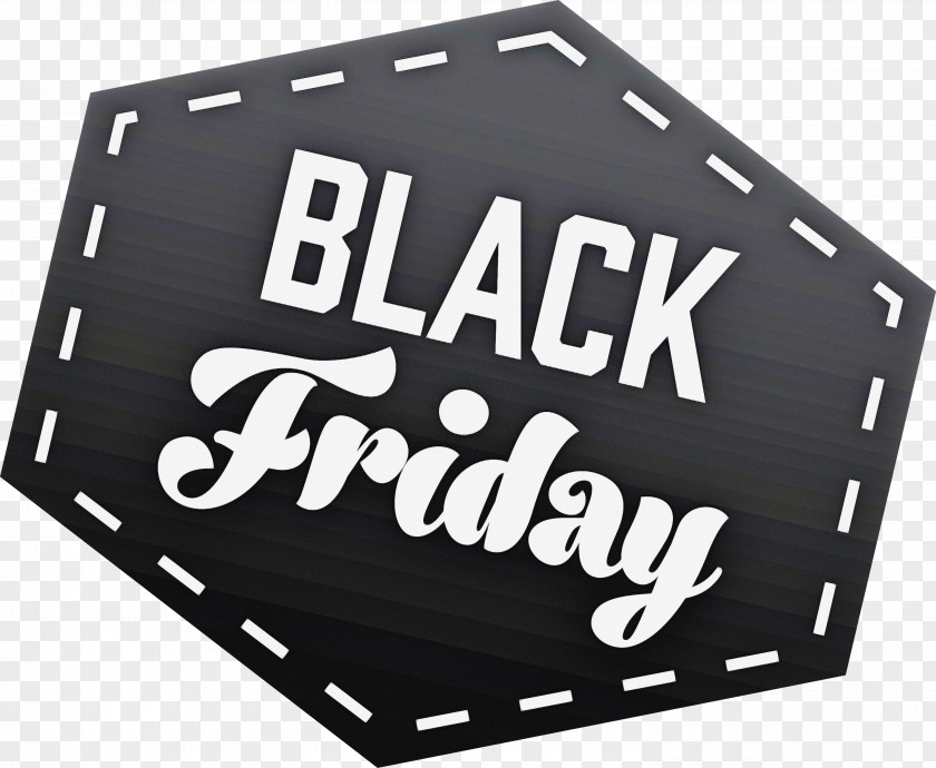 Black Friday Sale Banner Label Tag PNG