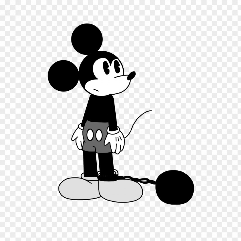 Chain Gang Mickey Mouse Minnie Drawing Animated Cartoon PNG