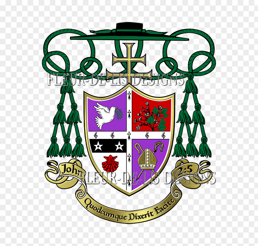 Family Crest Ecclesiastical Heraldry Catholicism Art Metropolitan Bishop PNG