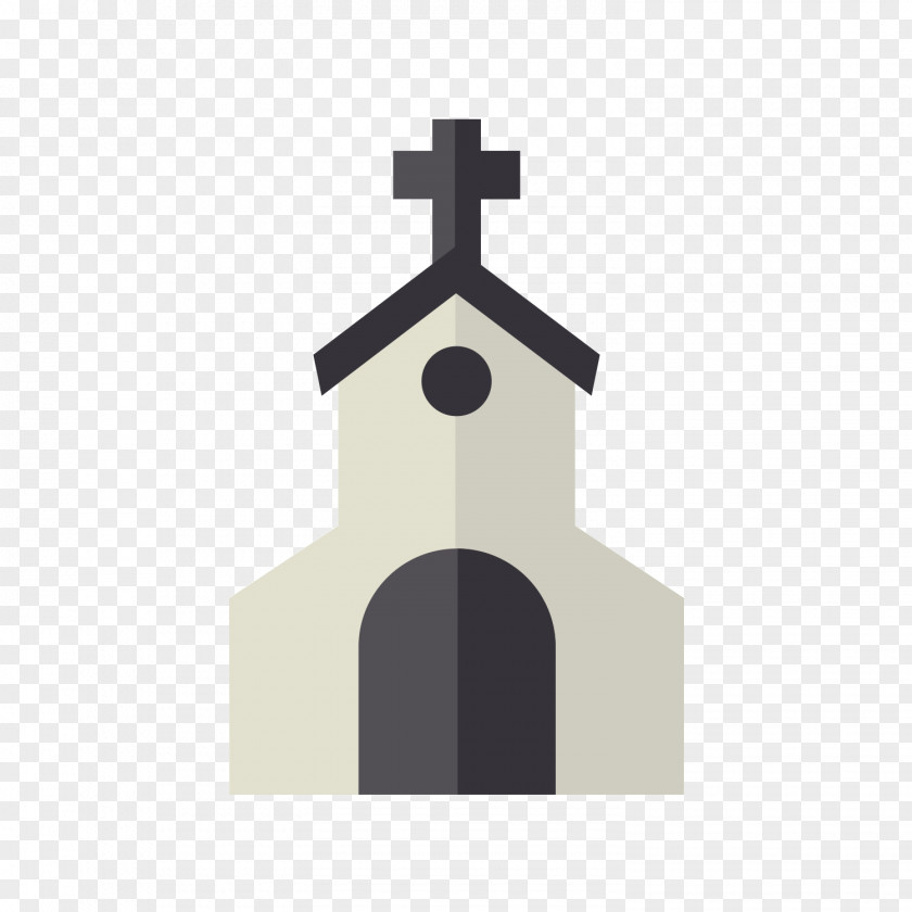 Gray Church Icon PNG