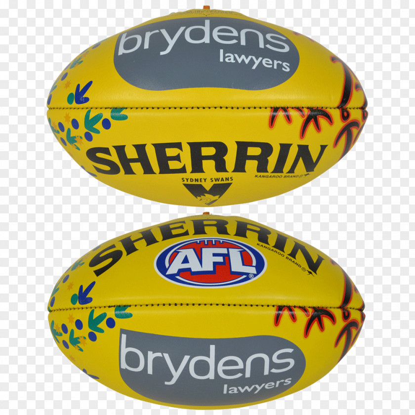 Size 5 Geelong Football ClubSydney Australian League Sherrin Sydney Swans AFL Crowd Ball PNG