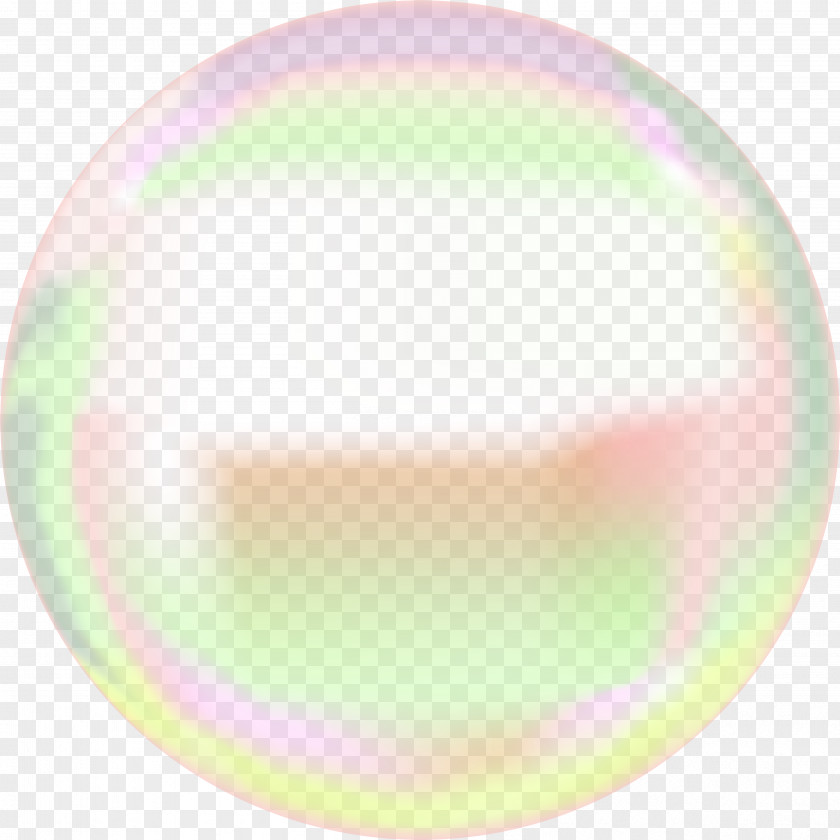 Sphere Green Bubble Soap PNG