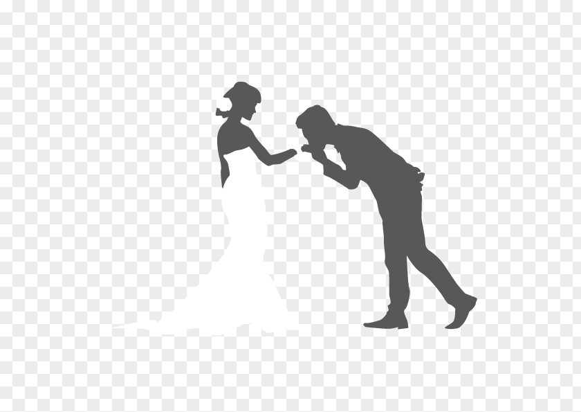 Vector Couple Kiss On The Hand Bridegroom Wedding Cake Topper PNG
