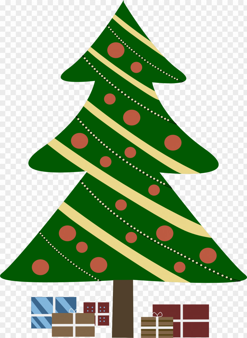 Cute Christmas Present Clipart Tree Gift Clip Art PNG