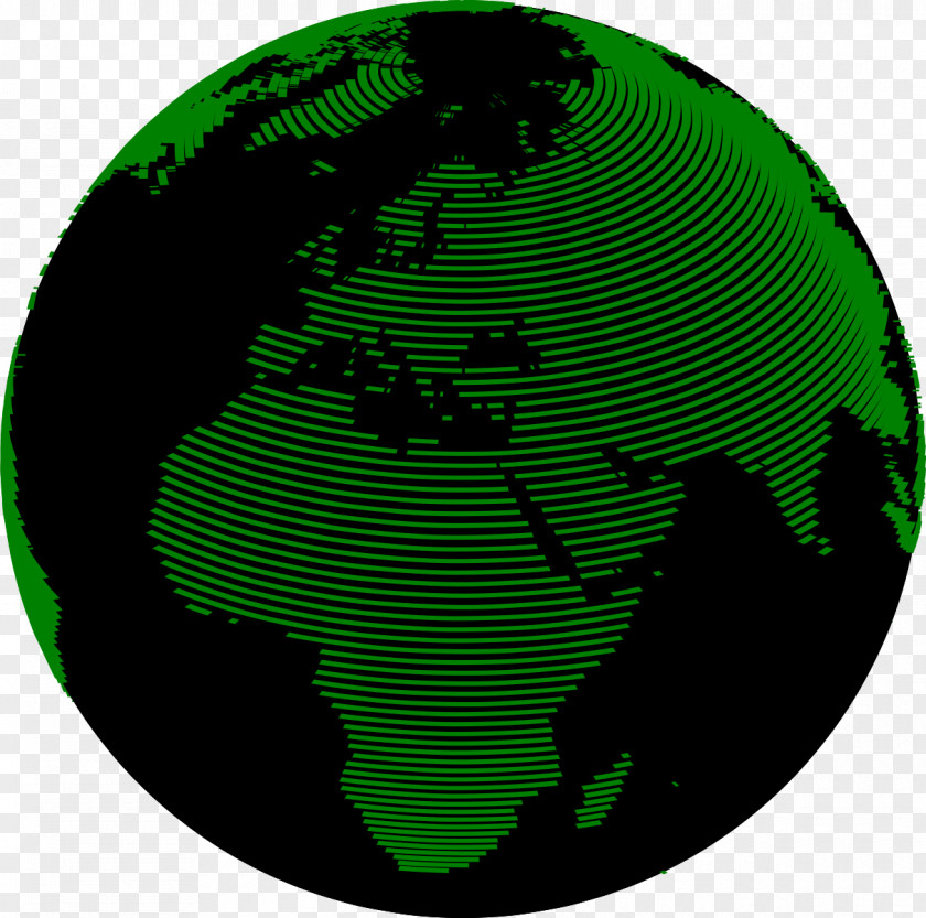Earth Cartoon Green Geography Font PNG