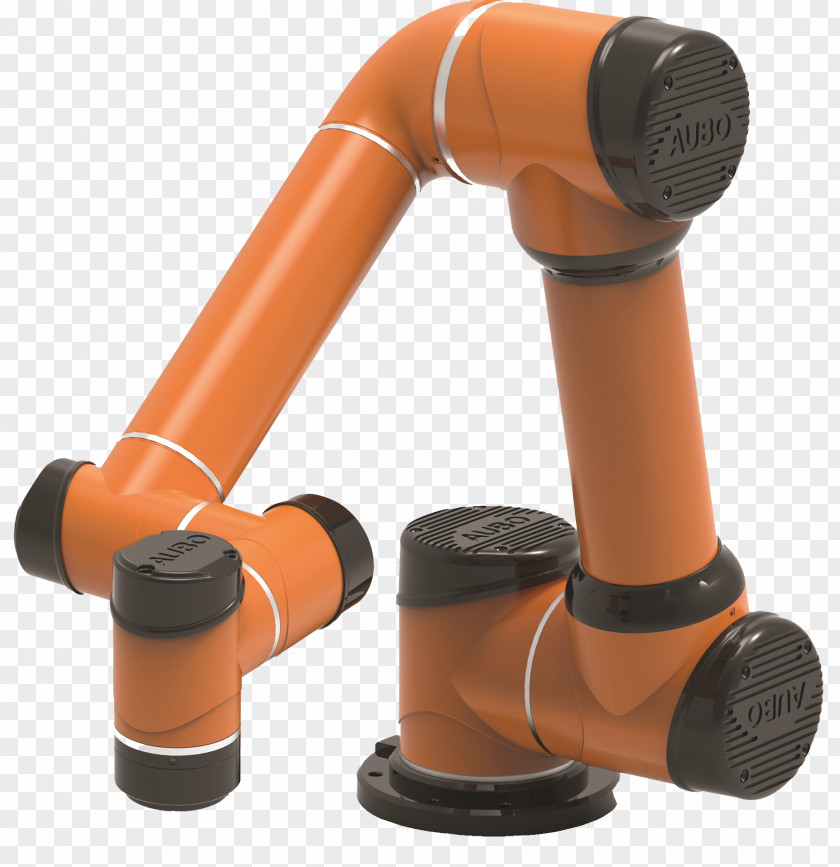 Robot AUBO Robotics USA Robotic Arm Industrial Cobot PNG