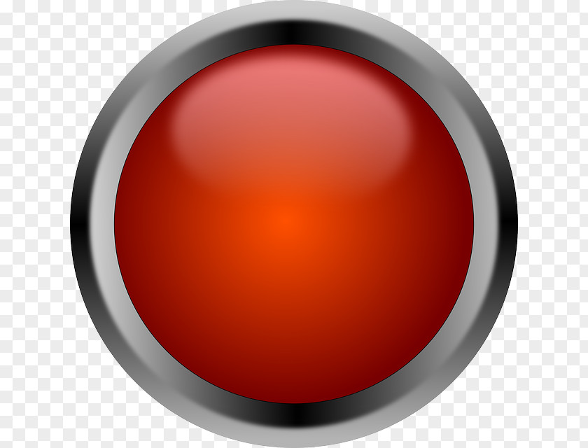 Button Red Euclidean Vector PNG
