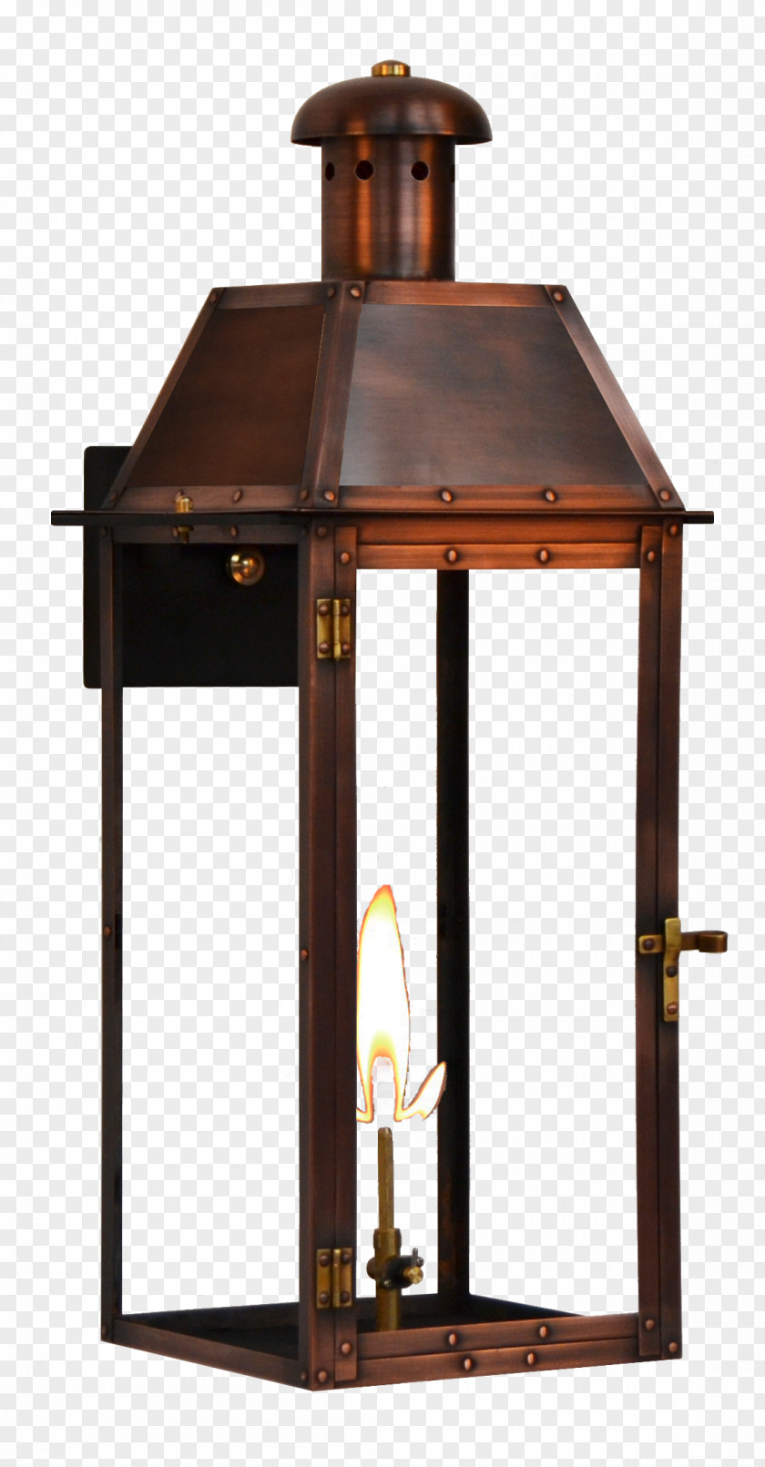 Lantern Light Coppersmith Paper PNG