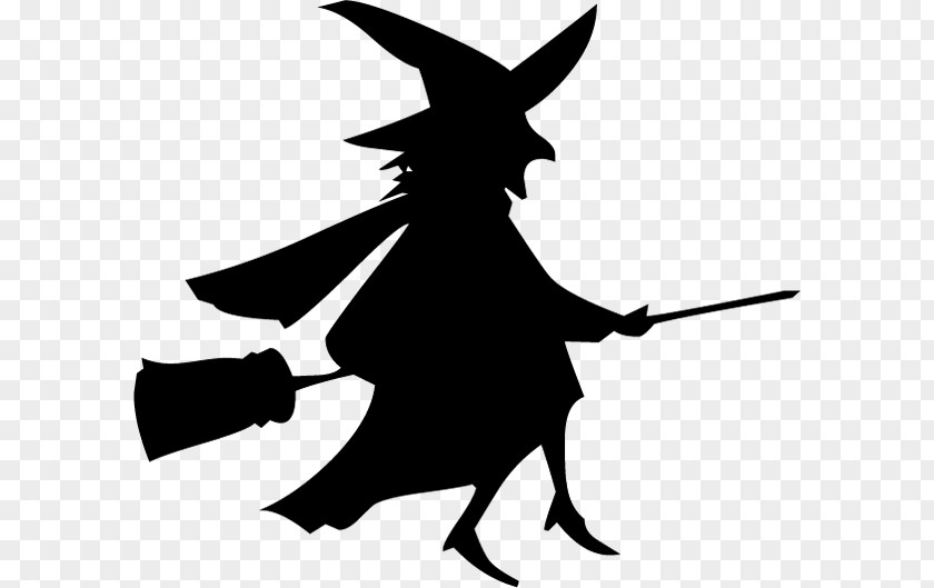 Silhouette Witchcraft PNG