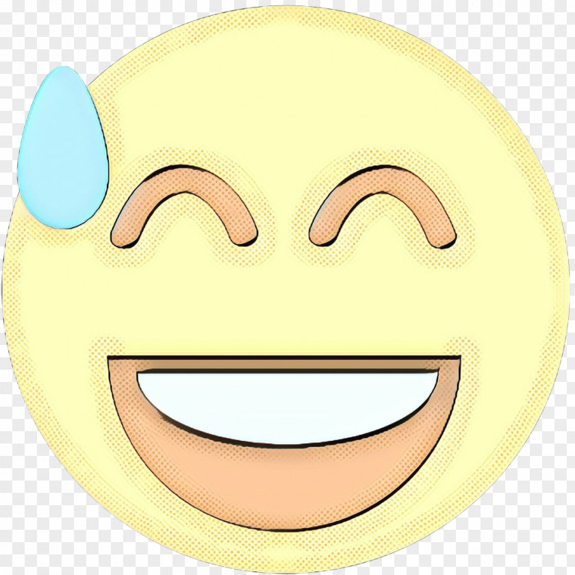 Tongue Comedy Smiley Face Background PNG