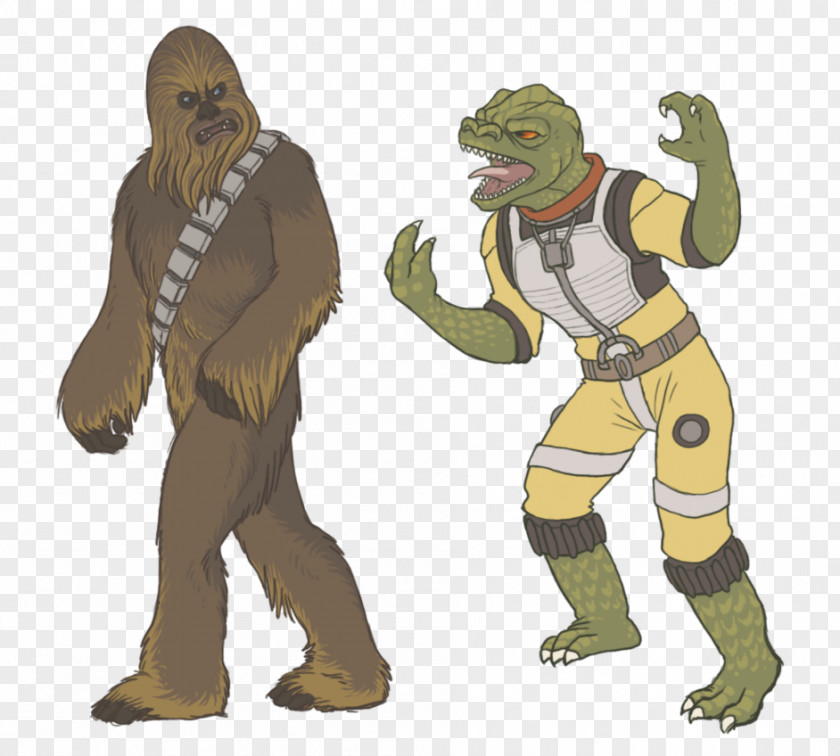 Chewbacca Star Wars Battlefront Jar Binks Bossk Death PNG