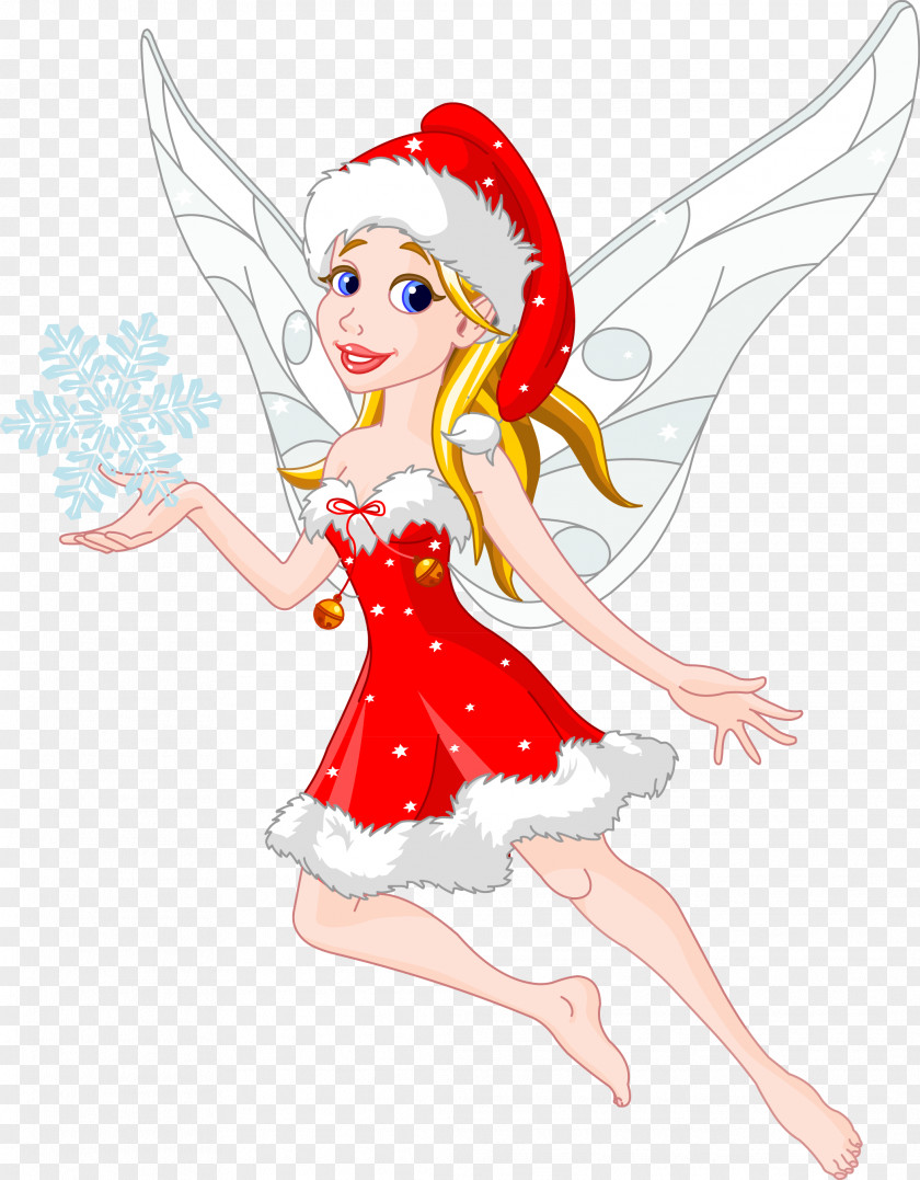 Fairy Christmas Clip Art PNG