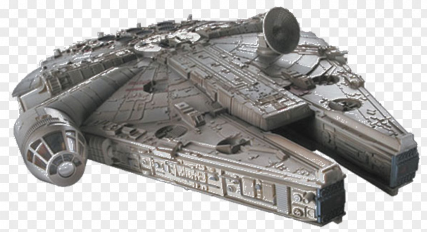 Millennium Falcon Han Solo Star Wars Plastic Model Revell PNG