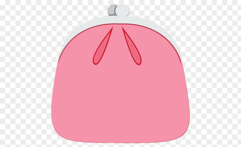 Peach Bag Pink Background PNG