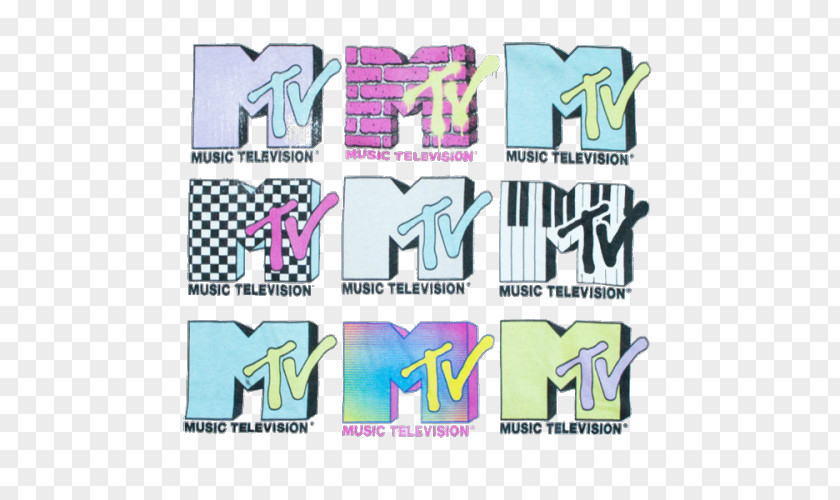 Retro Nostalgia I Want My MTV 1980s Logo Television PNG