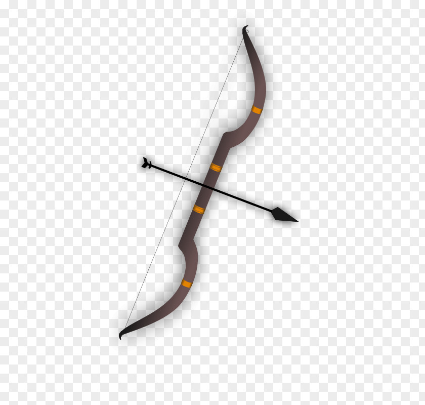 Simple Bows Bow And Arrow Archery Clip Art PNG