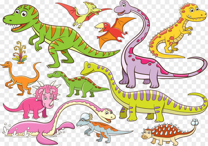 12 Cartoon Dinosaur Design Royalty-free Illustration PNG