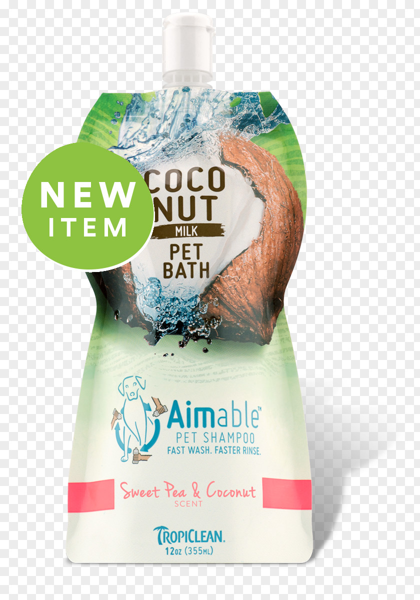 Dog Grooming Coconut Milk Water PNG