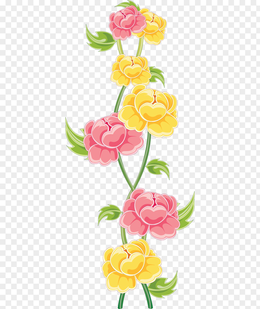 Ppt边框 Butterfly Flower Cross-stitch Clip Art PNG