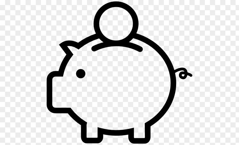 Bank Piggy Saving Money PNG