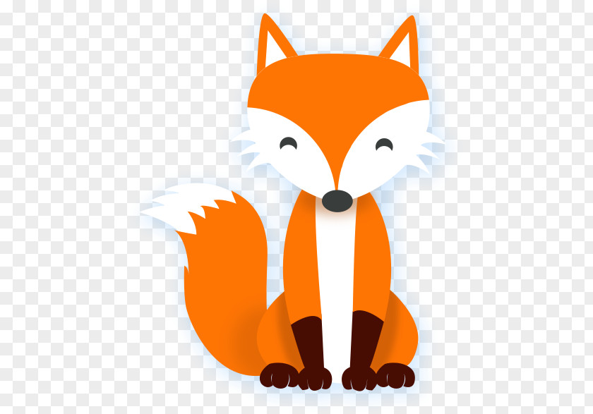 Cartoon Fox Vector Graphics Clip Art Image PNG