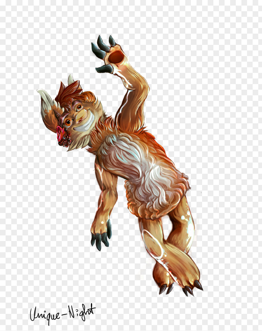 Creative Night Carnivora Figurine Tail Legendary Creature PNG