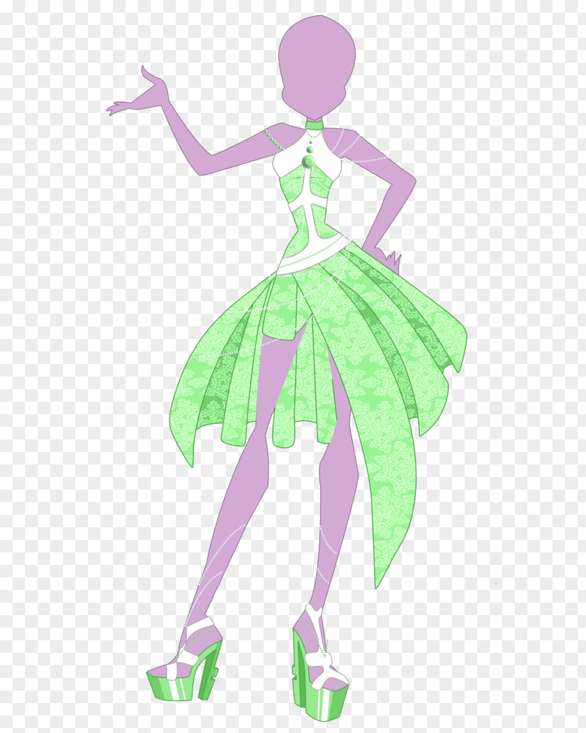 Fairy Costume Design PNG