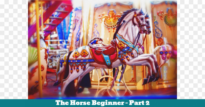 Horse Carousel Amusement Park Carnival Equestrian PNG