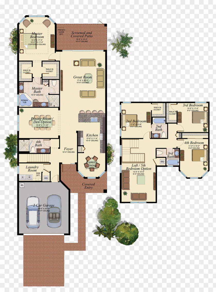 House Floor Plan G. L. Homes Of Florida Corporation Apartment PNG