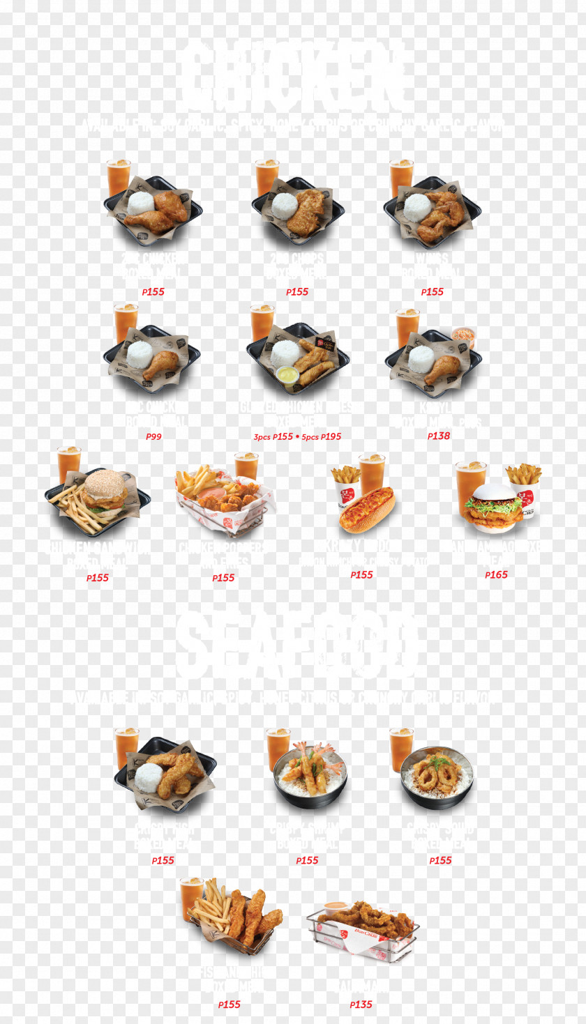 Bonchon Menu Korean Fried Chicken Seafood Cuisine PNG