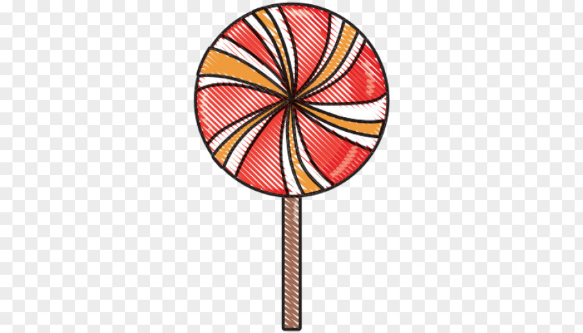 Confectionery Lollipop Orange PNG