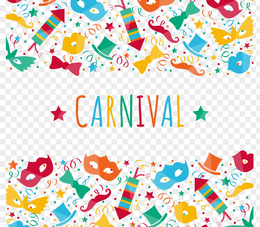 Creative Colored Carnival Background Vector Material Party PNG