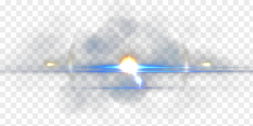 Light Effect Blue Cloud PNG