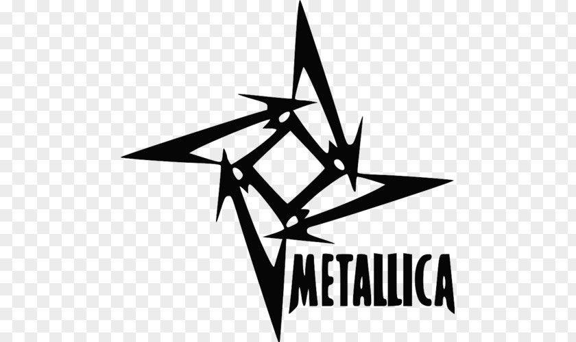 Metallica Logo Beyond Magnetic Decal PNG