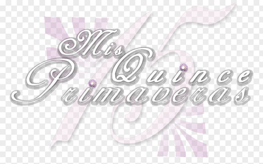 Mis Xv Logo Brand Pink M Font PNG