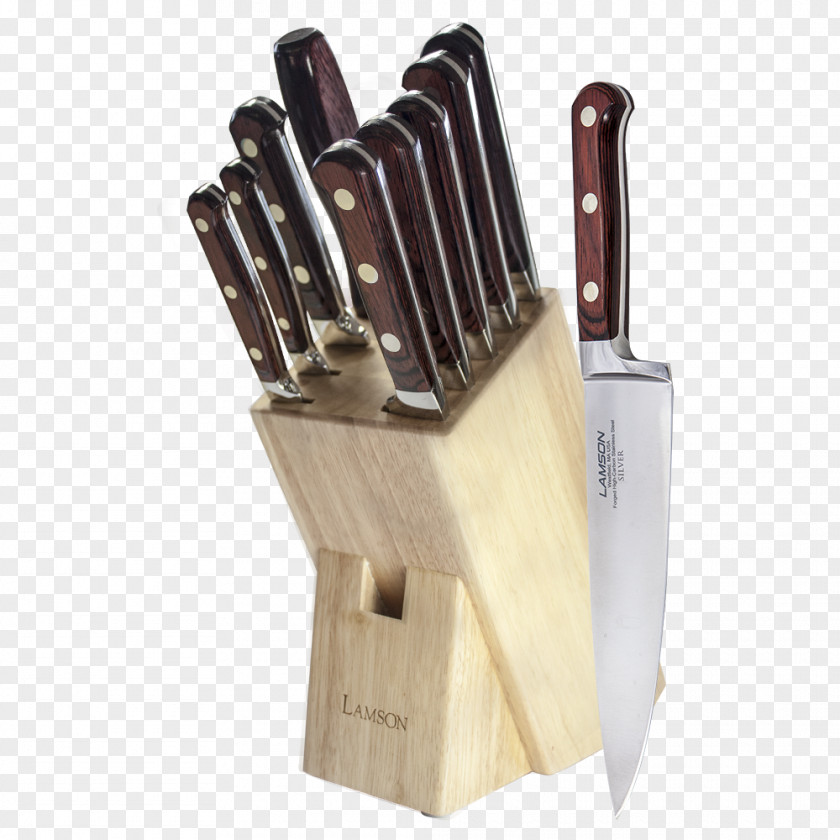 Steak Knife Block Chef's Solingen Tool Kitchen Knives PNG