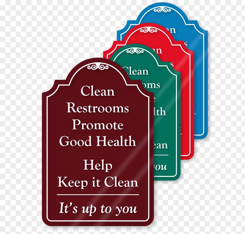 Door Sign Sticker Label Bathroom Brand PNG