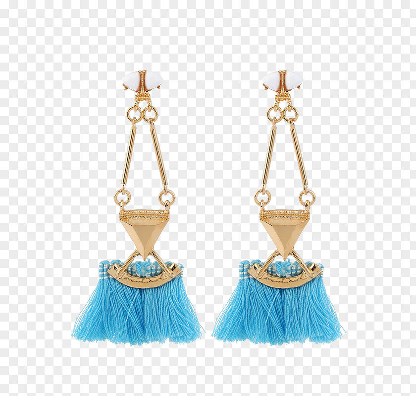 Jewellery Earring Turquoise Bijou Silver PNG