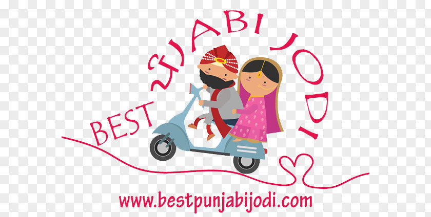 Married Couple Cartoon Punjabi Language Golden Temple Bride Love Culture PNG