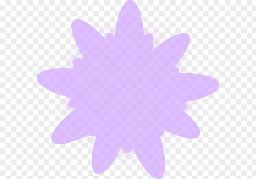 Purple Light Petal PNG